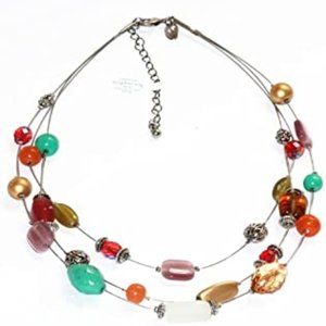 👠2 for $20 👠 Lia Sophia Colorful Beaded Necklace